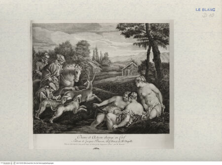 Vorderseite von Landesbildstelle Rheinland [http://creativecommons.org/publicdomain/mark/1.0/] Diana und Aktäon - , bh312039. Foto.