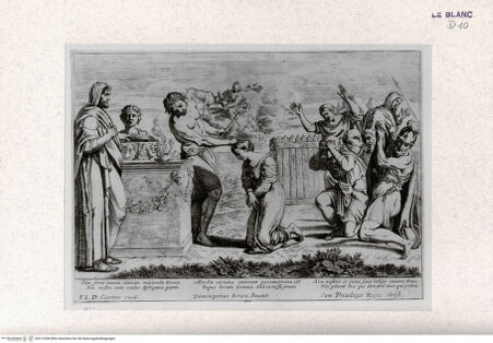 Vorderseite von Landesbildstelle Rheinland [http://creativecommons.org/publicdomain/mark/1.0/] Das Opfer der Iphigenie - , bh312958. Foto.