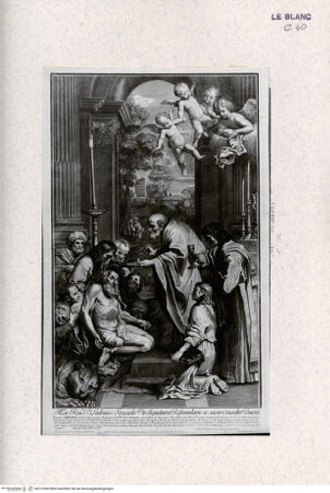 Vorderseite von Landesbildstelle Rheinland [http://creativecommons.org/publicdomain/mark/1.0/] Kommunion des Heiligen Hieronymus - , bh312960. Foto.