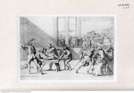 Vorderseite von Landesbildstelle Rheinland [http://creativecommons.org/publicdomain/mark/1.0/] Die Geißelung des Apostels Andreas - , bh312972. Foto.