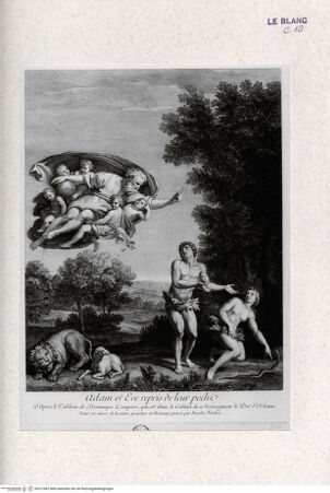 Vorderseite von Landesbildstelle Rheinland [http://creativecommons.org/publicdomain/mark/1.0/] Adam und Eva nach dem Sündenfall - , bh312982. Foto.