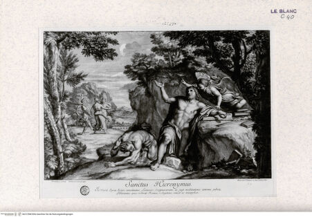 Vorderseite von Landesbildstelle Rheinland [http://creativecommons.org/publicdomain/mark/1.0/] Versuchung des Heiligen Hieronymus - , bh312988. Foto.