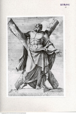 Vorderseite von Landesbildstelle Rheinland [http://creativecommons.org/publicdomain/mark/1.0/] Heiliger Andreas (Statue in Sankt Peter, Rom) - , bh313004. Foto.