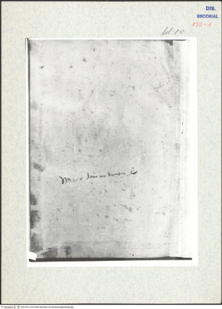 Vorderseite von Warburg Institute [https://www.deutsche-digitale-bibliothek.de/content/lizenzen/rv-ez/] Codex EscurialensisRückseite des Titelblattes - , bh315412_recto. Foto.