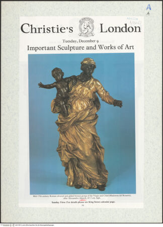 Vorderseite von unbekannt [https://www.deutsche-digitale-bibliothek.de/content/lizenzen/rv-fz/] Maria mit Kind - , bh315813_recto. Foto.