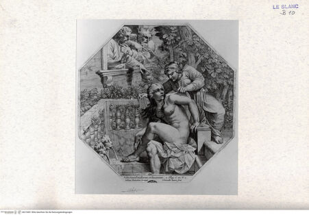 Vorderseite von Landesbildstelle Rheinland [http://creativecommons.org/publicdomain/mark/1.0/] David sieht Bathseba im Bade - , bh315851. Foto.