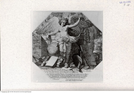 Vorderseite von Landesbildstelle Rheinland [http://creativecommons.org/publicdomain/mark/1.0/] Allegorie auf die Wissenschaften - , bh315861. Foto.