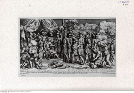 Vorderseite von Landesbildstelle Rheinland [http://creativecommons.org/publicdomain/mark/1.0/] Die Enthaltsamkeit des Scipio - , bh315864. Foto.