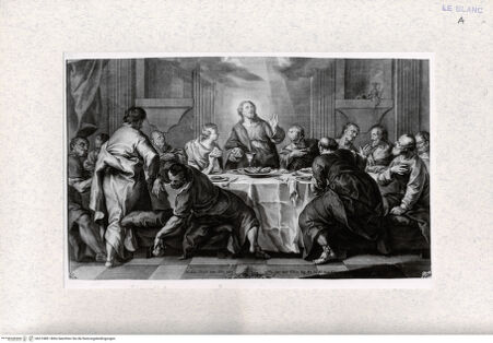 Vorderseite von Landesbildstelle Rheinland [http://creativecommons.org/publicdomain/mark/1.0/] Das letzte Abendmahl (aus einer Bilderbibel) - , bh315881. Foto.