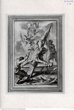 Vorderseite von Landesbildstelle Rheinland [http://creativecommons.org/publicdomain/mark/1.0/] Der Marter des Heiligen Petrus - , bh315889. Foto.