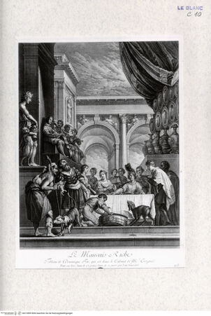 Vorderseite von Landesbildstelle Rheinland [http://creativecommons.org/publicdomain/mark/1.0/] Das Gastmahl des Reichen und der arme Lazarus; - , bh315899. Foto.