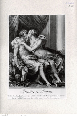 Vorderseite von Landesbildstelle Rheinland [http://creativecommons.org/publicdomain/mark/1.0/] Jupiter und Juno - , bh315958. Foto.