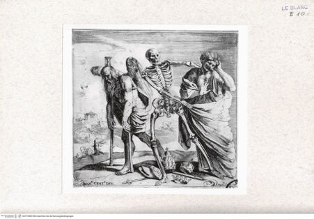 Vorderseite von Landesbildstelle Rheinland [http://creativecommons.org/publicdomain/mark/1.0/] Allegorie auf den Tod - , bh315988. Foto.