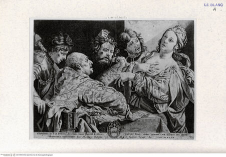 Vorderseite von Landesbildstelle Rheinland [http://creativecommons.org/publicdomain/mark/1.0/] Herodias wird das Haupt des Johannes d.T. gebracht - , bh315999. Foto.