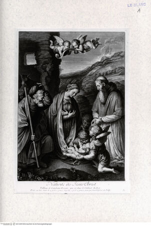 Vorderseite von Landesbildstelle Rheinland [http://creativecommons.org/publicdomain/mark/1.0/] Geburt Christi - , bh316009. Foto.