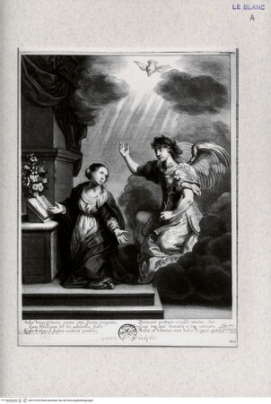 Vorderseite von Landesbildstelle Rheinland [http://creativecommons.org/publicdomain/mark/1.0/] Verkündigung - , bh316169. Foto.