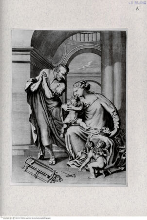 Vorderseite von Landesbildstelle Rheinland [http://creativecommons.org/publicdomain/mark/1.0/] Heilige Familie - , bh316173. Foto.