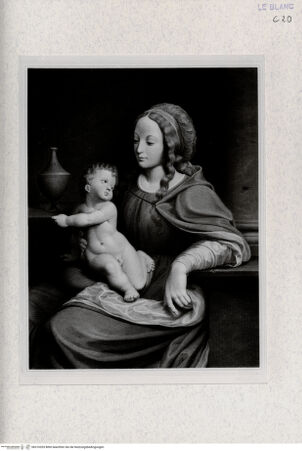 Vorderseite von Landesbildstelle Rheinland [http://creativecommons.org/publicdomain/mark/1.0/] Madonna mit dem Kind - , bh316203. Foto.