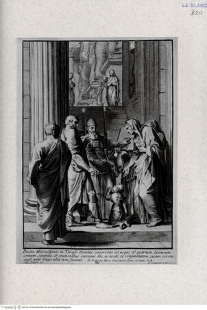 Vorderseite von Landesbildstelle Rheinland [http://creativecommons.org/publicdomain/mark/1.0/] Szenen aus dem Leben der MariaBlatt IV: Maria im Tempel - , bh316212. Foto.