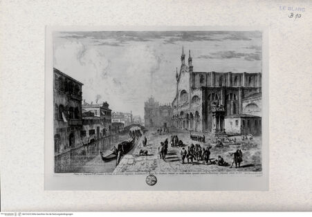 Vorderseite von Landesbildstelle Rheinland [http://creativecommons.org/publicdomain/mark/1.0/] Ansichten VenedigsKirche San Giovanni e Paolo, davor Colleoni-Reiterstandbild, links neben der Kirche die Scuola di San Marco - , bh316222. Foto.