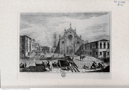 Vorderseite von Landesbildstelle Rheinland [http://creativecommons.org/publicdomain/mark/1.0/] Ansichten VenedigsSanta Maria Gloriosa dei Frari - , bh316227. Foto.