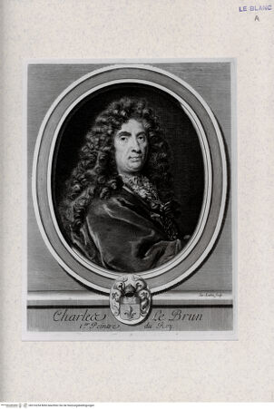 Vorderseite von Landesbildstelle Rheinland [http://creativecommons.org/publicdomain/mark/1.0/] Selbstporträt des Malers Charles LeBrun - , bh316254. Foto.