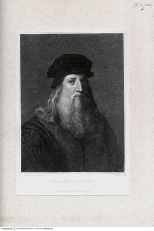 Vorderseite von Landesbildstelle Rheinland [http://creativecommons.org/publicdomain/mark/1.0/] Bildnis des Leonardo da Vinci - , bh316261. Foto.