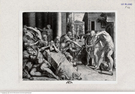 Vorderseite von Landesbildstelle Rheinland [http://creativecommons.org/publicdomain/mark/1.0/] Szene aus der griechischen Geschichte - , bh316279. Foto.