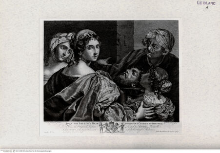 Vorderseite von Landesbildstelle Rheinland [http://creativecommons.org/publicdomain/mark/1.0/] Herodias mit dem Haupt von Johannes dem Täufer - , bh316288. Foto.