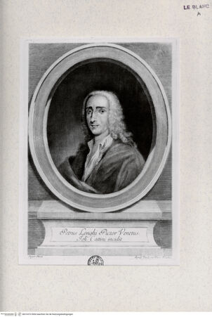 Vorderseite von Landesbildstelle Rheinland [http://creativecommons.org/publicdomain/mark/1.0/] Bildnis des Malers Pietro Longhi - , bh316310. Foto.