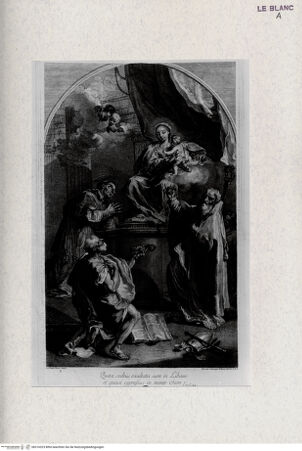 Vorderseite von Landesbildstelle Rheinland [http://creativecommons.org/publicdomain/mark/1.0/] Maria und Jesus zwischen drei Heiligen - , bh316323. Foto.