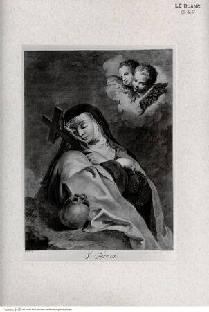 Vorderseite von Landesbildstelle Rheinland [http://creativecommons.org/publicdomain/mark/1.0/] Heilige Therese - , bh316340. Foto.