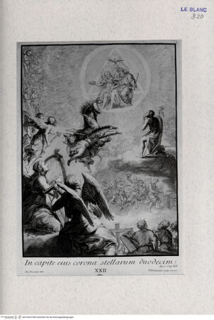 Vorderseite von Landesbildstelle Rheinland [http://creativecommons.org/publicdomain/mark/1.0/] Szenen aus dem Leben der MariaBlatt XXII: Die Krönung Mariens - , bh316423. Foto.