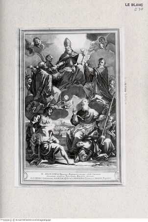 Vorderseite von Landesbildstelle Rheinland [http://creativecommons.org/publicdomain/mark/1.0/] Der Heilige Augustinus - , bh316447. Foto.