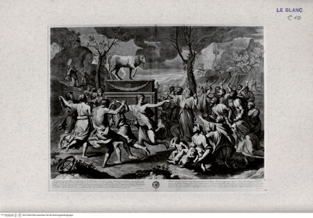 Vorderseite von Landesbildstelle Rheinland [http://creativecommons.org/publicdomain/mark/1.0/] Der Tanz um das Goldene Kalb - , bh316456. Foto.