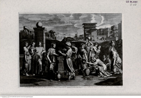 Vorderseite von Landesbildstelle Rheinland [http://creativecommons.org/publicdomain/mark/1.0/] Elieser und Rebekka am Brunnen - , bh316489. Foto.