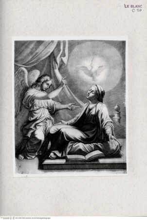 Vorderseite von Landesbildstelle Rheinland [http://creativecommons.org/publicdomain/mark/1.0/] Verkündigung an Maria - , bh316490. Foto.