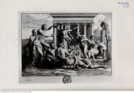 Vorderseite von Landesbildstelle Rheinland [http://creativecommons.org/publicdomain/mark/1.0/] Bacchanal - , bh316522. Foto.