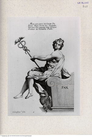 Vorderseite von Landesbildstelle Rheinland [http://creativecommons.org/publicdomain/mark/1.0/] Die TugendenTafel 9: Pax - , bh316569. Foto.