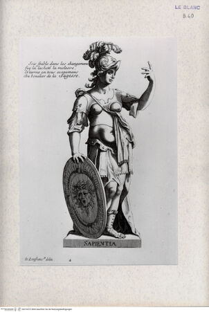 Vorderseite von Landesbildstelle Rheinland [http://creativecommons.org/publicdomain/mark/1.0/] Die TugendenTafel 2: Sapientia - , bh316572. Foto.