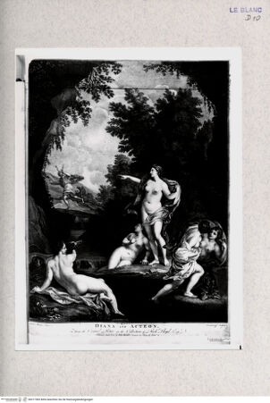 Vorderseite von  [http://creativecommons.org/publicdomain/mark/1.0/] Diana und Aktäon - , bh317583. Foto.