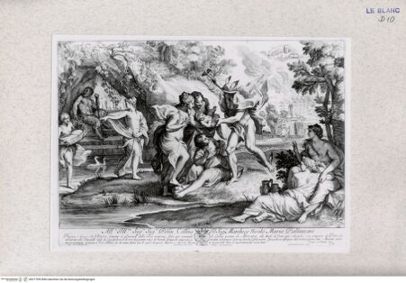 Vorderseite von Landesbildstelle Rheinland [http://creativecommons.org/publicdomain/mark/1.0/] Der junge Bacchus wird den Nymphen von Merkur übergeben - , bh317595. Foto.