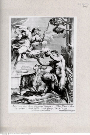 Vorderseite von Landesbildstelle Rheinland [http://creativecommons.org/publicdomain/mark/1.0/] Pan von Diana betrogen - , bh317606. Foto.