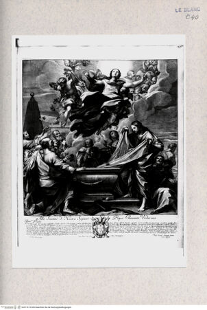 Vorderseite von  [http://creativecommons.org/publicdomain/mark/1.0/] Die Himmelfahrt Mariens - , bh317613. Foto.