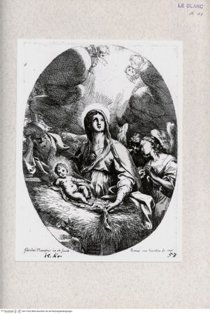 Vorderseite von Landesbildstelle Rheinland [http://creativecommons.org/publicdomain/mark/1.0/] Engel verehren das Christkind - , bh317620. Foto.