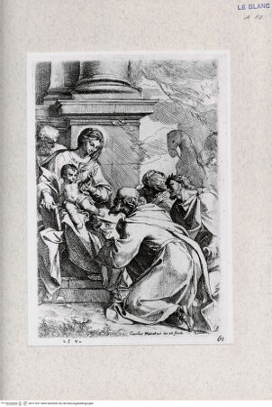 Vorderseite von Landesbildstelle Rheinland [http://creativecommons.org/publicdomain/mark/1.0/] Anbetung der Könige - , bh317621. Foto.