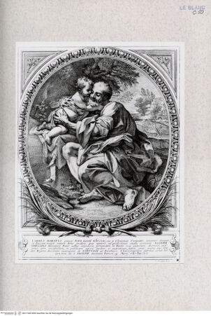 Vorderseite von Landesbildstelle Rheinland [http://creativecommons.org/publicdomain/mark/1.0/] Joseph umarmt das Jesuskind - , bh317643. Foto.