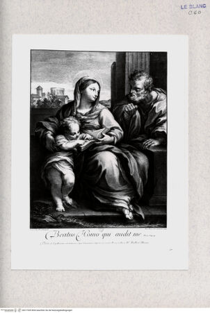 Vorderseite von  [http://creativecommons.org/publicdomain/mark/1.0/] Die Heilige Familie - , bh317659. Foto.