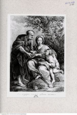 Vorderseite von Landesbildstelle Rheinland [http://creativecommons.org/publicdomain/mark/1.0/] Heilige Familie - , bh317682. Foto.