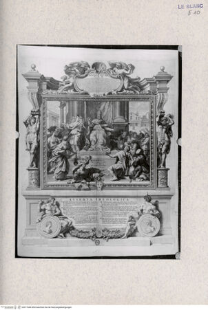 Vorderseite von Landesbildstelle Rheinland [http://creativecommons.org/publicdomain/mark/1.0/] Allegorie auf das Pontifikat Innozenz XII. - , bh317684. Foto.